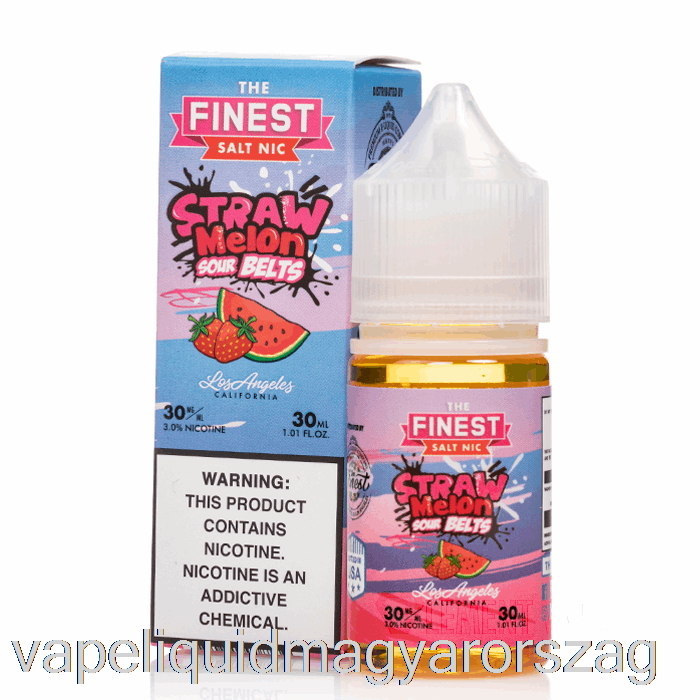 Szalma Dinnye Savanyú Szalagok - A Legfinomabb Cukorka Kiadás Sós Nic - 30ml 30mg Vape Folyadék